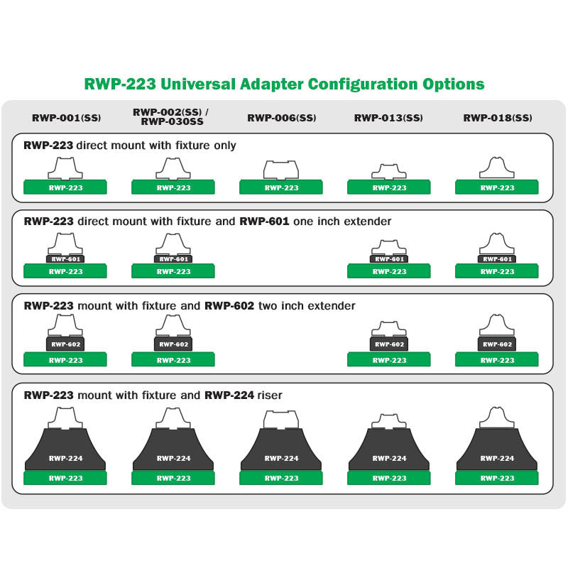 Raptor RWP-006 Aluminum 2.25