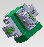 Raptor RWP-019-4X90T 90 degree tombstone 4 RWP-019SS Dovetail Fixtures with 1.5" Dovetail Base