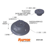 Raptor RWP-205 Riser - Mori NMV3000