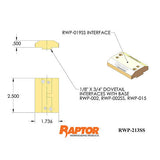 Raptor RWP-213SS Stainless Steel 0.75" Adapter for RWP-019SS