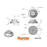 Raptor RWP-228 Adapter Riser For DMG Mori DMU50/50eco