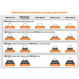 Raptor RWP-602 Aluminum Extender 4.970" Diameter, 2.000" Height