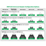 Raptor RWP-602 Aluminum Extender 4.970" Diameter, 2.000" Height
