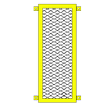 NAAMS Fence Panel ATS4001 THRU ATS4088