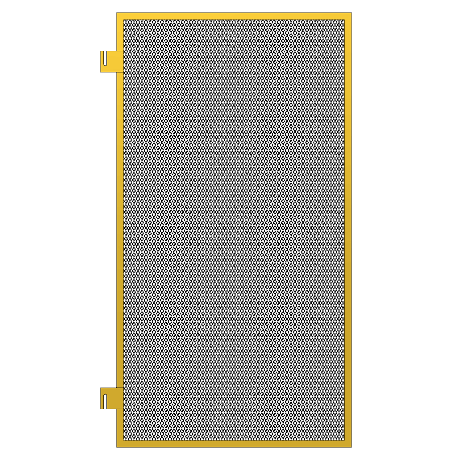 NAAMS Fence Panel Notched APF017N