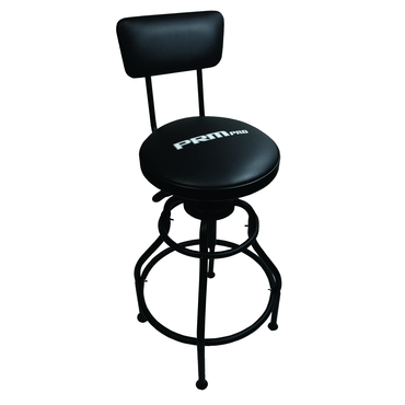 PRM RZ457000 Adjustable Shop Stool with Back Support
