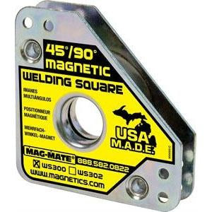 Industrial Magnetics MAG-MATE® Compact Magnetic Welding Square Holds 55 Lbs. WS300