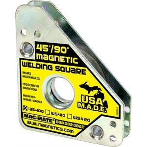 Industrial Magnetics MAG-MATE® Magnetic Welding Square Holds 75 Lbs. WS400