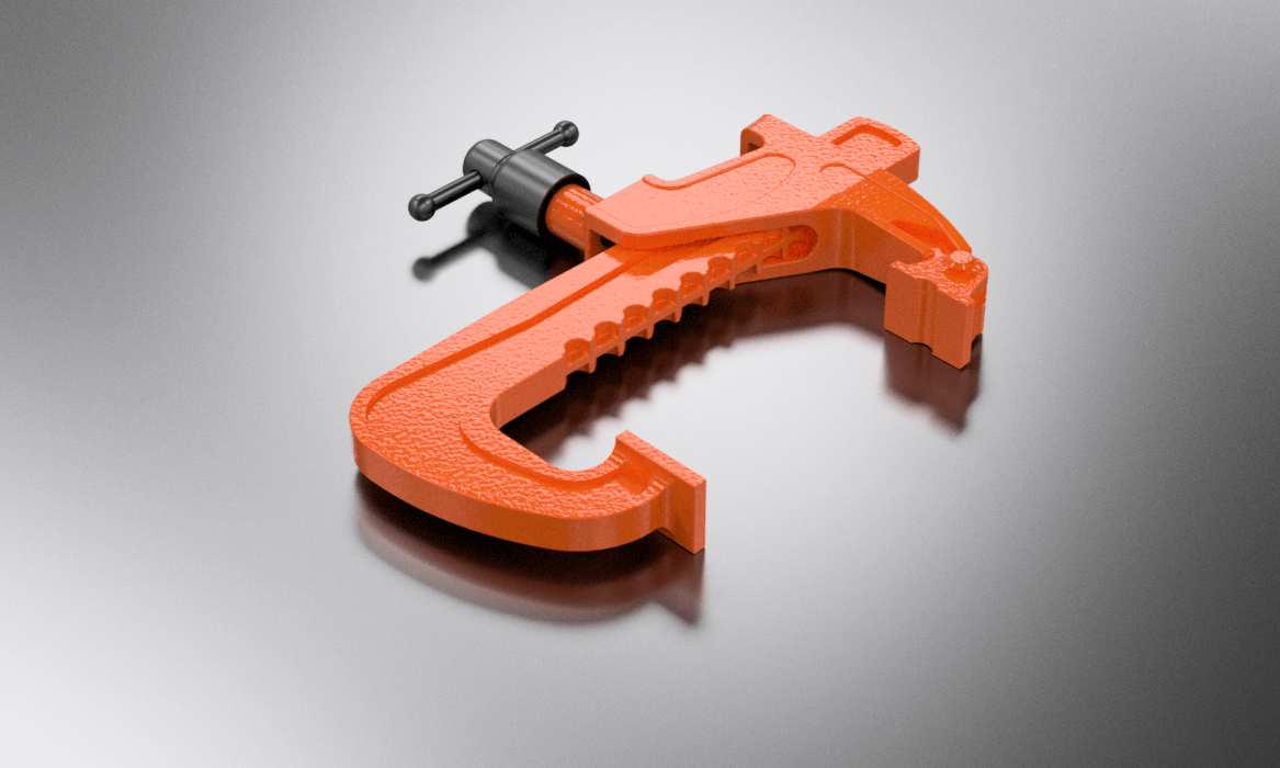 Carver Clamps T186-20 Standard Duty 500mm Rack Clamp