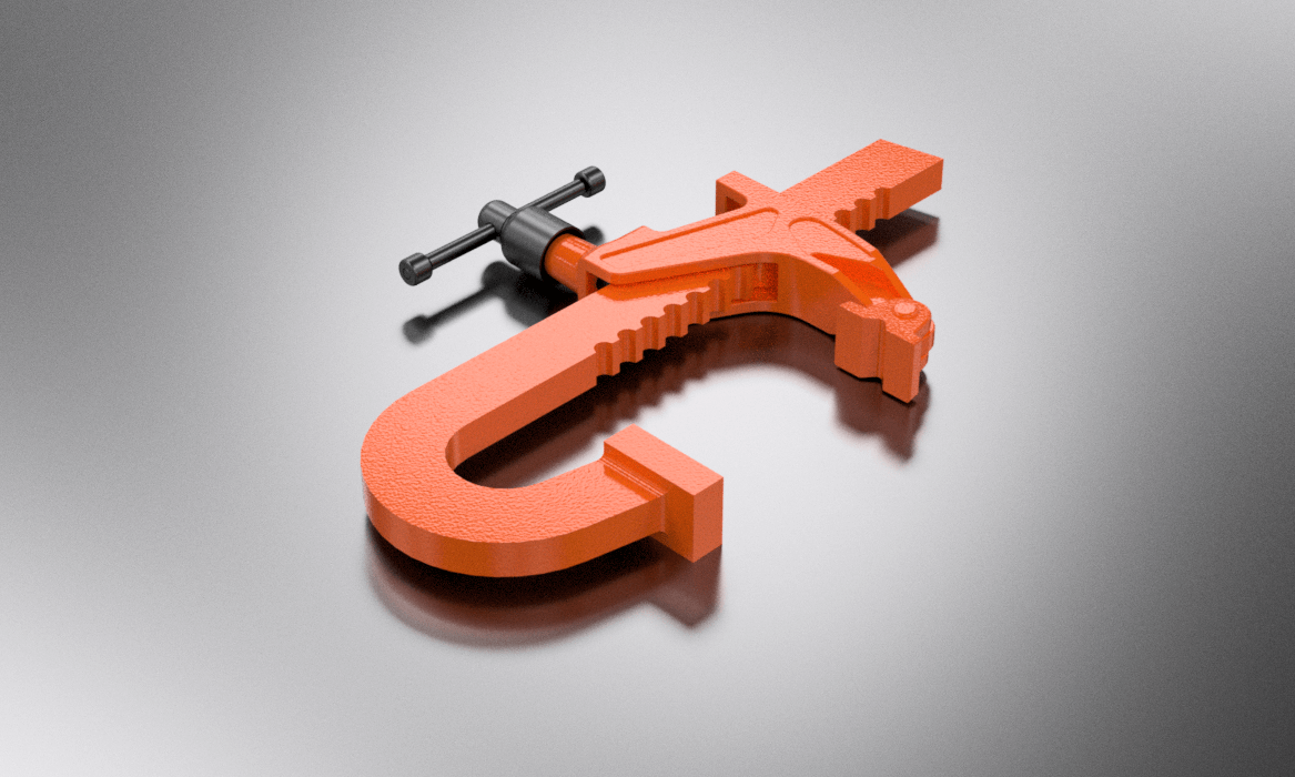 Carver Clamps T290-18 Medium Duty 450mm Rack Clamp