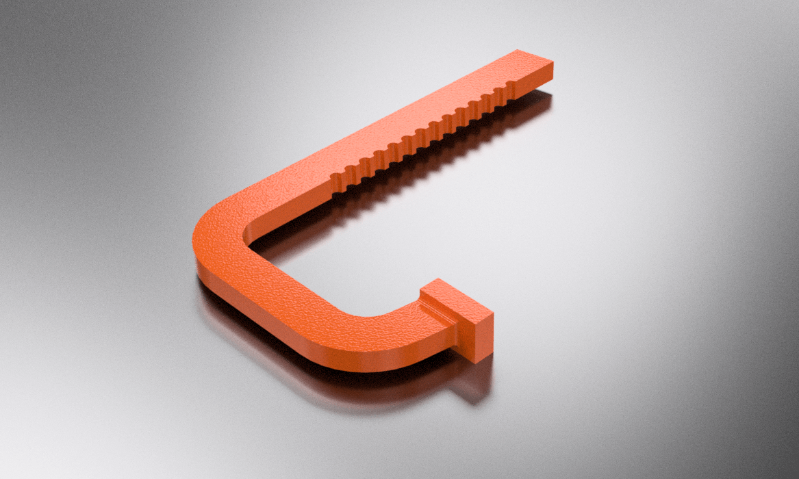 Carver Clamps T285-40-1 Medium Duty Long Reach 1000mm Jay for Rack Clamp