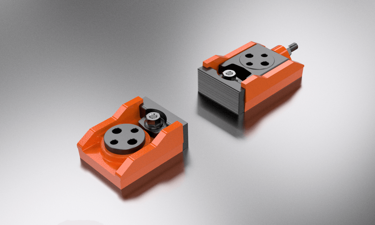 Carver Clamps T550-1 Machine Vice Heavy Duty Moving Abutment