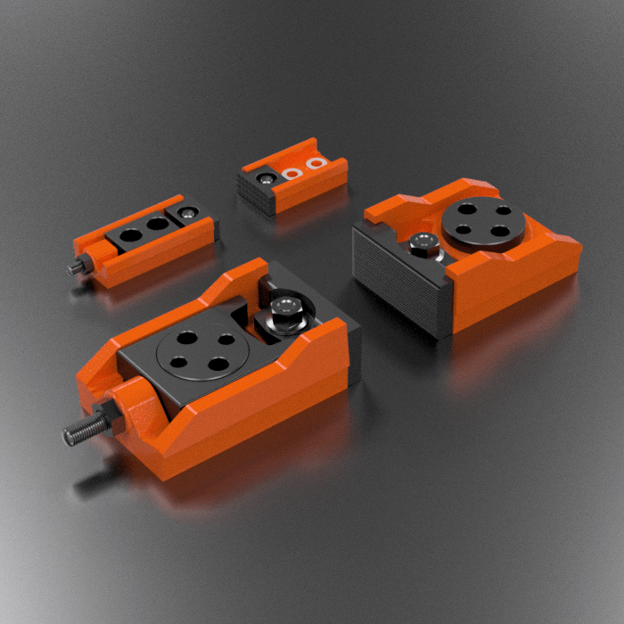Carver Clamps T500 Machine Vice Low Profile