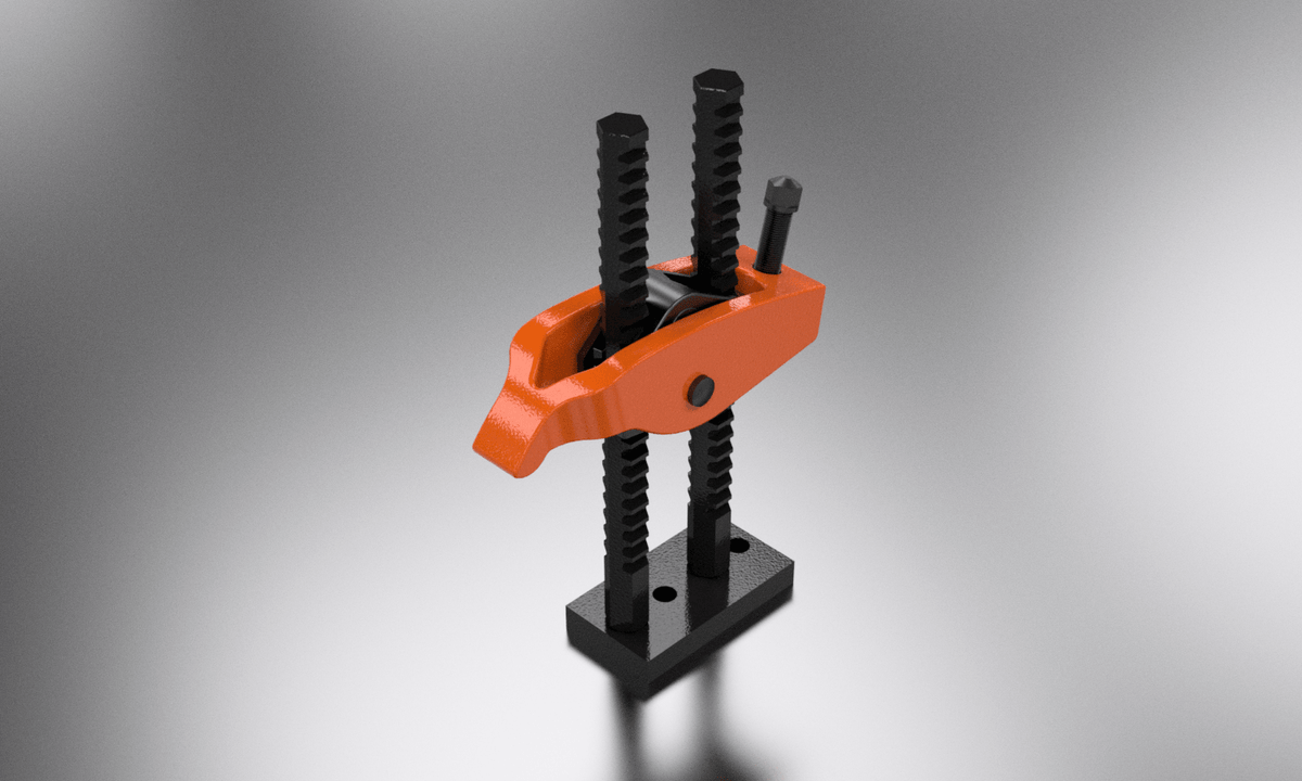 Carver Clamps T402-60 Heavy Duty 1500mm T Slot Clamp