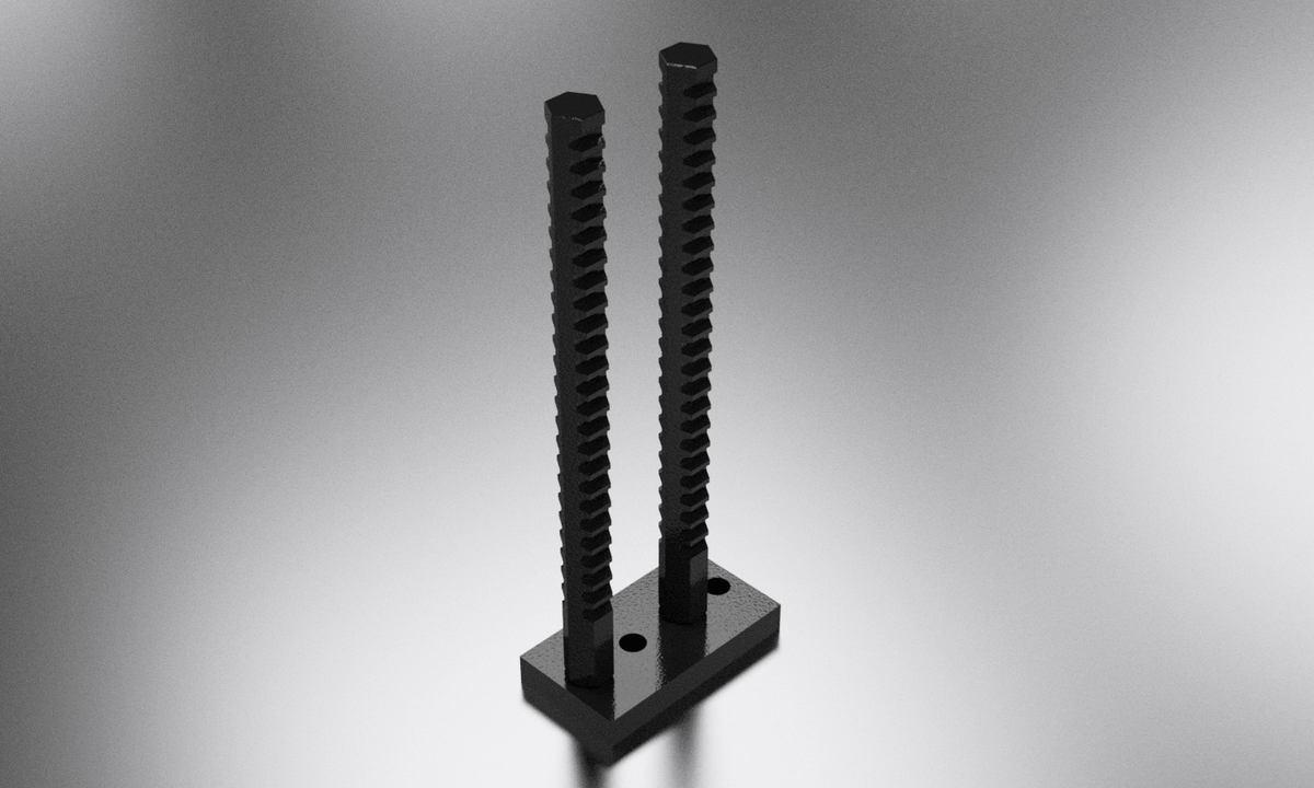 Carver Clamps T402-6-1 Tee Slot Heavy Duty 150mm Base Unit