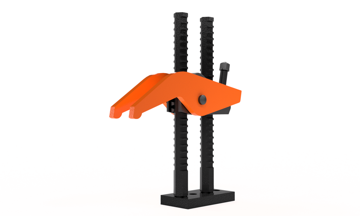 Carver Clamps T602-6F Heavy Duty 150mm Long Reach (Fabricated Head) T Slot Clamp