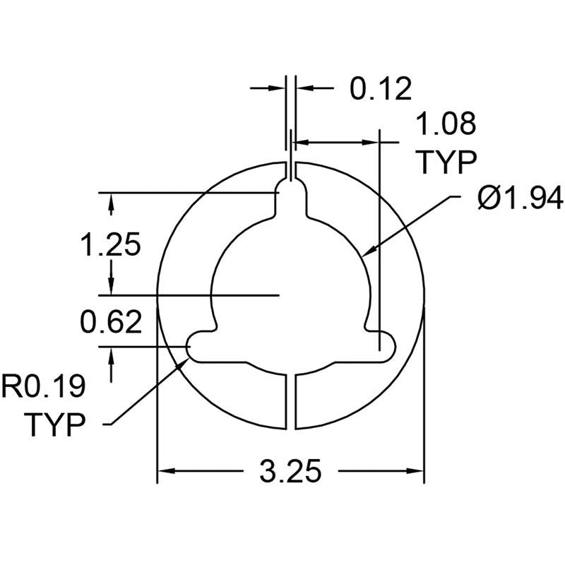 NAAMS Spacer DSCP080-E320