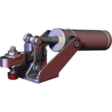 Image of DESTACO 812-U pneumatic hold down clamp engineered for secure and consistent fastening in industrial environments.