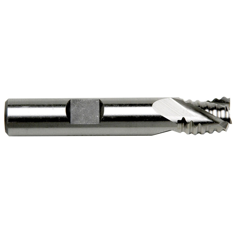 Sowa High Performance 5/8 x 2-3/4 OAL 3 Flutes Stub Length Centre Cutting Rougher Bright Finish Carbide End Mill