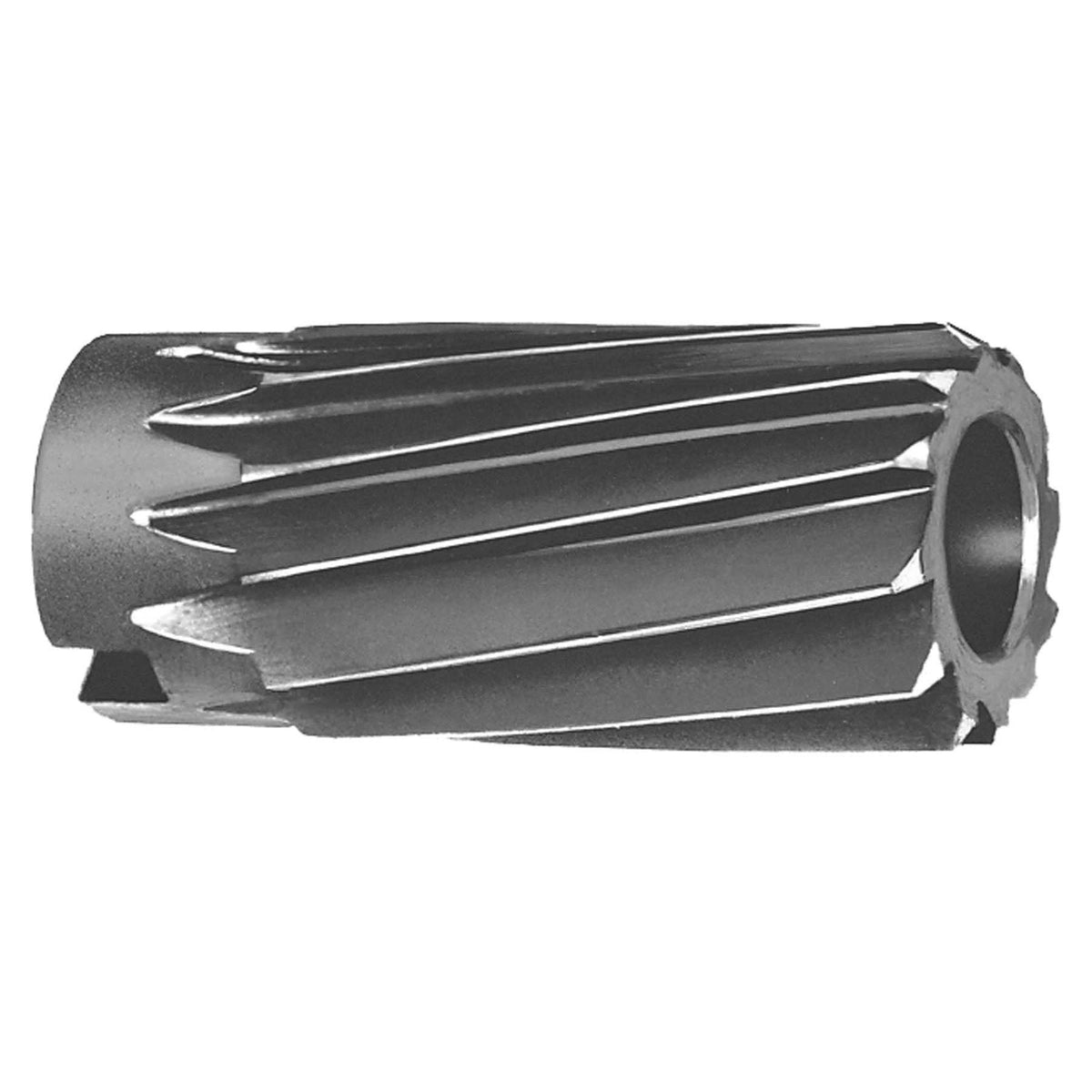 Import 109-125 2-1/4 1-1/4 Hole Dia., 3-3/4 OAL, Arbor #9 HSS Spiral Flute Shell Reamer