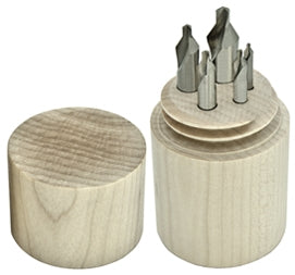 Alfa Tools CDHK50465 5PC HSS COMBINED DRILL & COUNTERSINK SET USA