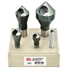 Alfa Tools CDT50510S 5PC SET HSS COUNTERSINK DEBURRING TOOL BIT