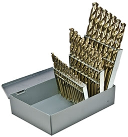 Alfa Tools COM50198A 19PC COBALT METRIC JOBBER DRILL SET