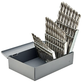 Alfa Tools JDLCO93192 21 PC COBALT LEFT HAND JOBBER DRILL SET