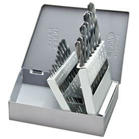 Alfa Tools MJ250198A 19PC HSS ECO PRO METRIC JOBBER DRILL SET