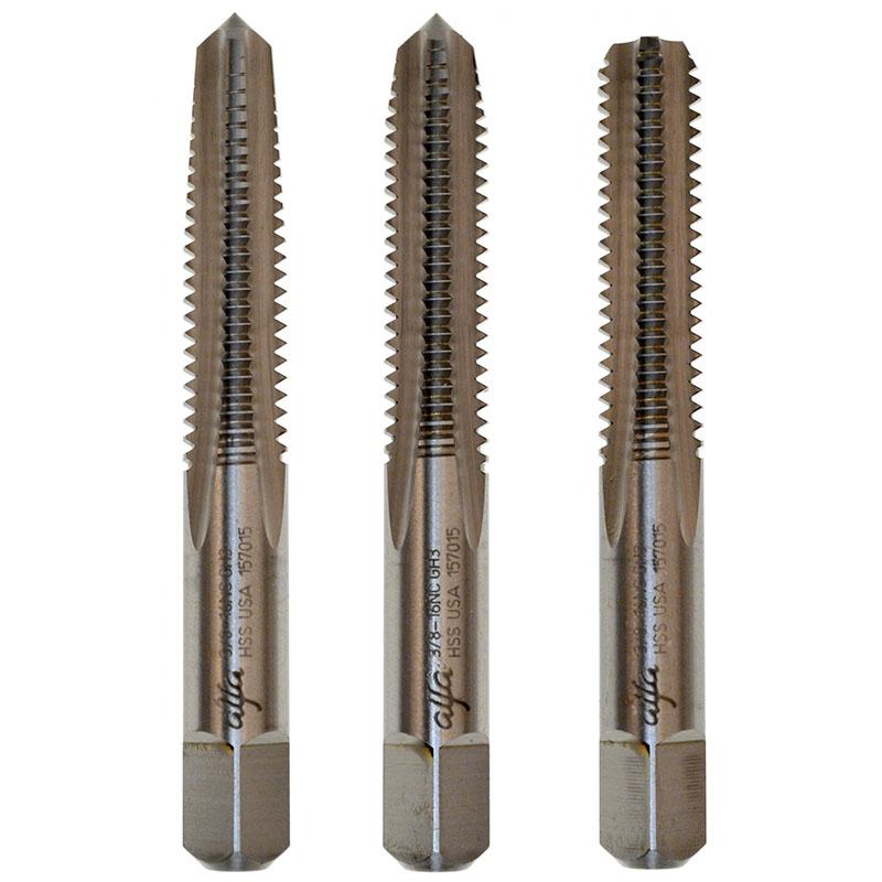 Alfa Tools HTS170017 12-24 HSS ALFA USA HAND TAP SET