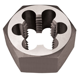 Alfa Tools CSRTD70765 2-7/8 - 8 CARBON STEEL RETHREADING HEX DIE