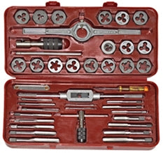 Alfa Tools TDS66045C 45PC . 6MM-24MM CARBON STEELTAP/DIE SET