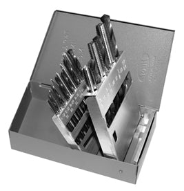 Alfa Tools TDSH118C 18PC HSS NC PLUG USA TAP/DRILL SET