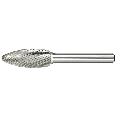 Alfa Tools B71274D SH-6 CARBIDE BURR FLAME DOUBLE CUT
