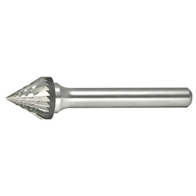 Alfa Tools B71315D SJ-7 CARBIDE BURR 60° CONE DOUBLE CUT