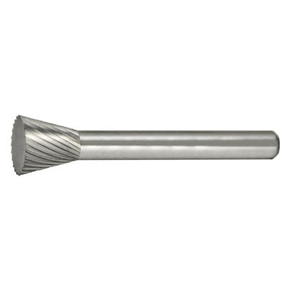 Alfa Tools B71278 SN-4 CARBIDE BURR INVERTED CONE SINGLE CUT