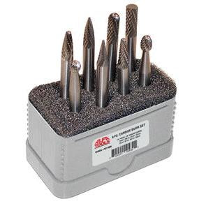 Alfa Tools B71288 8 PC BURR SET 1/4