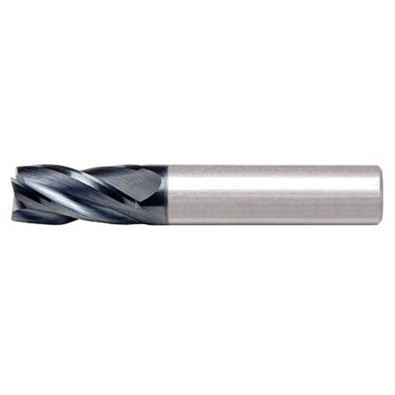 Alfa Tools SC60627AL 15/32X1/2 4 FLUTE SINGLE END CENTER CUTTING ALTIN CARBIDE END MILL