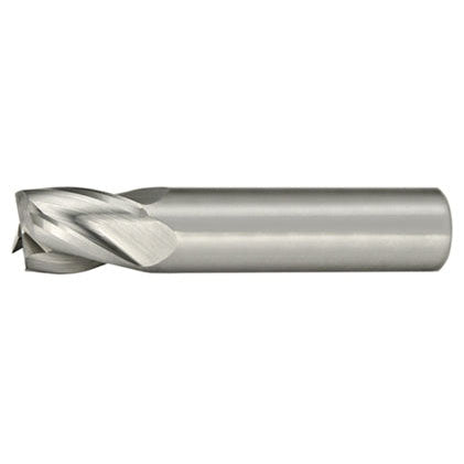 Alfa Tools SCS60649 3/8X3/8 4 FLUTE SINGLE END CENTER CUTTING CARBIDE STUB END MILL