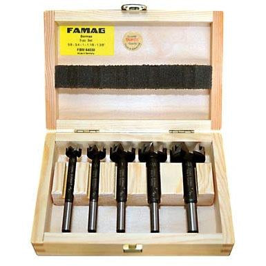 Alfa Tools FBM64030 5PC . BORMAX FORSTNER BIT SET