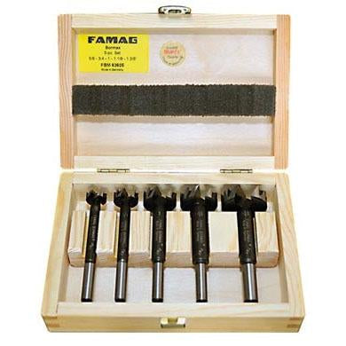 Alfa Tools FBM63605 5PC .5/8-1 3/8 CARBIDE BORMAX FRST.SET