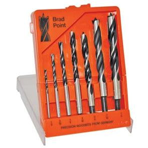 Alfa Tools BPW61137S 7PC .BRAD POINT SET IN PLASTIC CASE
