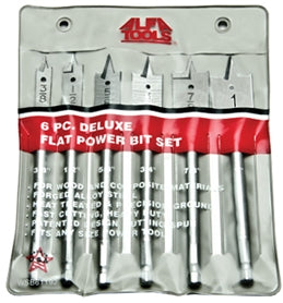 Alfa Tools WSB61192 6PC . WOOD SPADE BIT SET 3/8-1