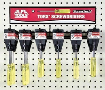 Alfa Tools SCD147H T30 X 7-1/2 TORX SCREWDRIVER HANGER