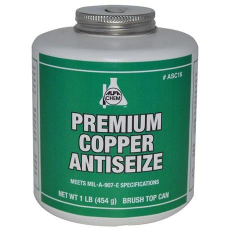 Alfa Tools ASC08 8OZ PREMIUM COPPER ANTI-SEIZE - Std Qty Pack 12