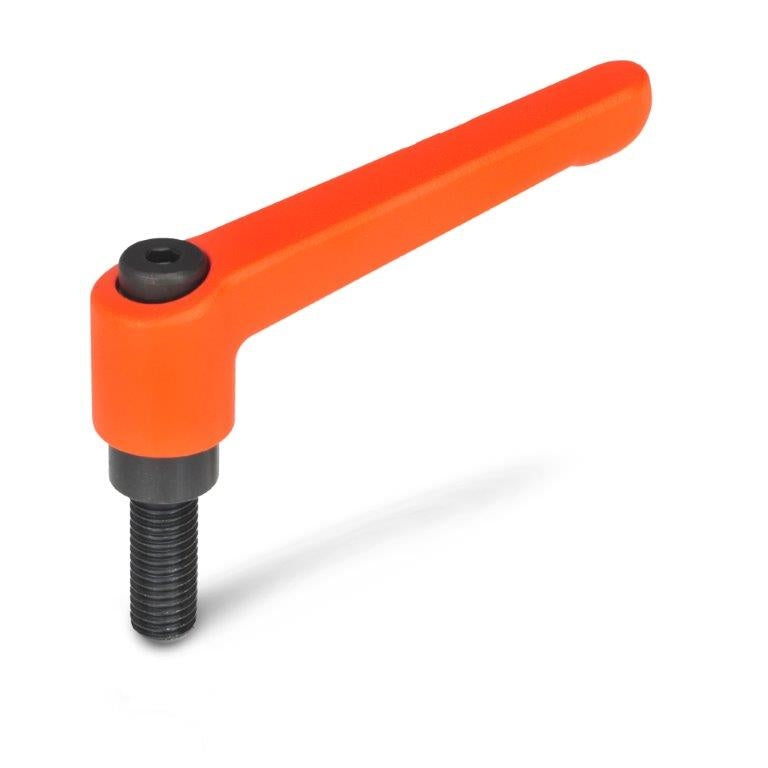JW WINCO GN300-63-5/16X18-40 ADJUSTABLE LEVER STEEL - 5T40A02O