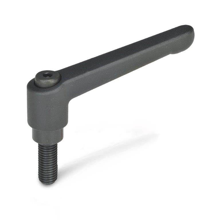 JW WINCO GN300-78-M12-32 ADJUSTABLE LEVER STEEL - 12N32A03K