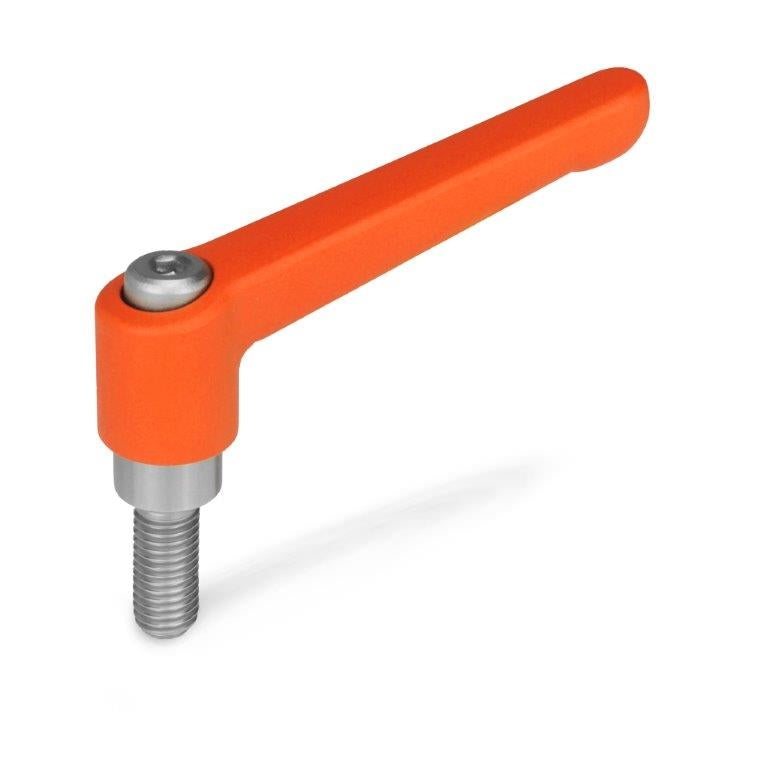 JW WINCO GN300.1-45-1/4X20-12-OS ADJUSTABLE LEVER - 3T12A06O