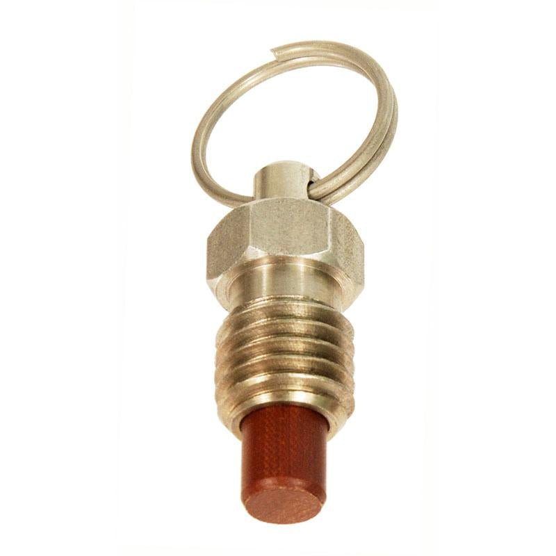 NORTHWESTERN TOOLS 33722 Hand Retractable Plungers - Pull Ring - Short - Non-Locking Plungers - Phenolic Nose - Steel