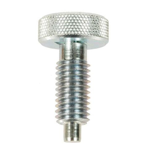 NORTHWESTERN TOOLS 33822 Hand Retractable Plungers - Knurled Head Plungers - Locking - Stainless Steel - Heavy Pressure, End Force: 1.5 Initial x 8.0 Full